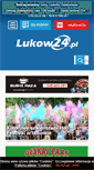 Mobile Screenshot of lukow24.pl